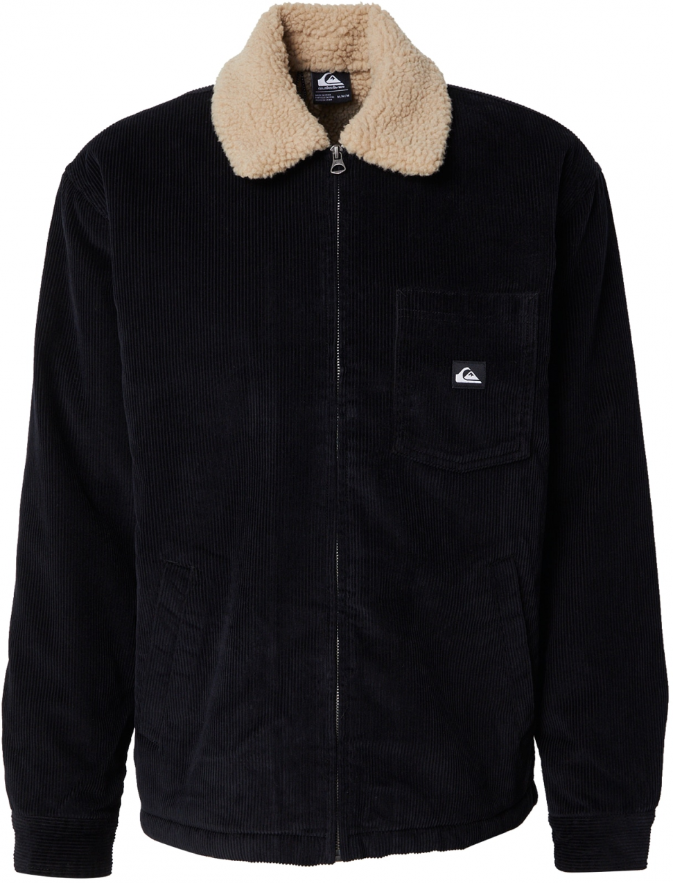 QUIKSILVER Outdoorová bunda 'DNA'  krémová / čierna