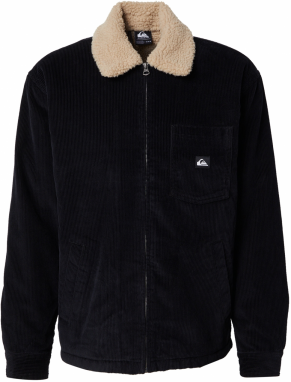 QUIKSILVER Outdoorová bunda 'DNA'  krémová / čierna