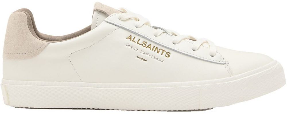 AllSaints Nízke tenisky 'UNDERGROUND'  zlatá / biela