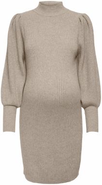 Only Maternity Pletené šaty 'OLMKATIA'  béžová