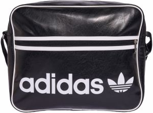 ADIDAS ORIGINALS Taška cez rameno 'Og Airliner'  čierna / biela