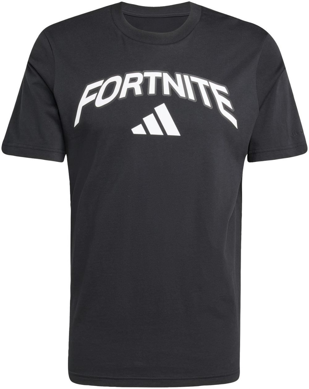 ADIDAS SPORTSWEAR Funkčné tričko 'X Fortnite'  čierna / biela