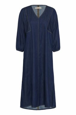 CULTURE Šaty  modrá denim