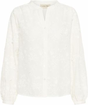 Cream Blúzka 'Hilda'  biela