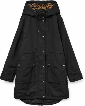 VERO MODA Zimný kabát 'VMSAVANNE'  čierna