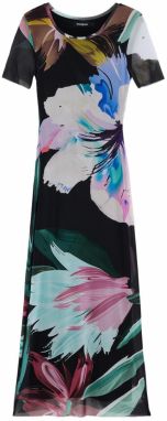 Desigual Šaty  zmiešané farby / čierna