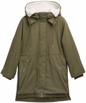 TOM TAILOR DENIM Zimná parka  olivová