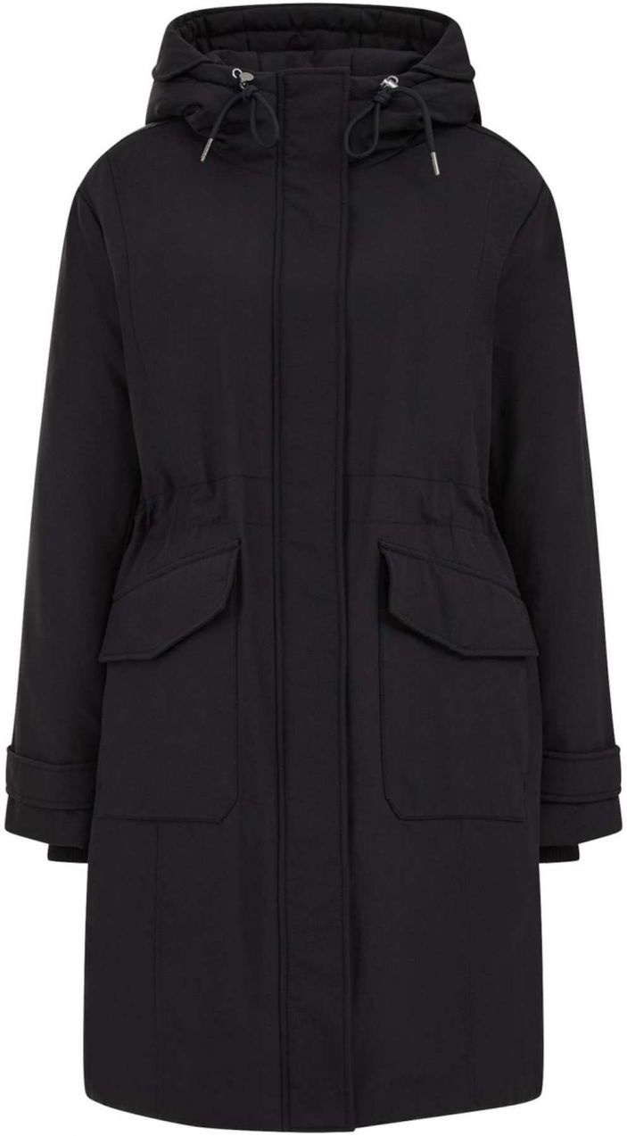WE Fashion Zimná parka  čierna