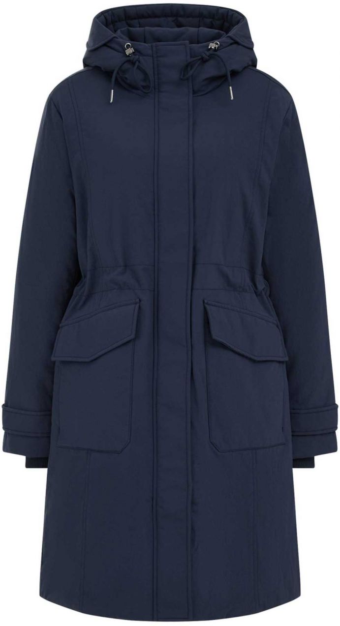 WE Fashion Prechodná parka  tmavomodrá