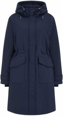 WE Fashion Prechodná parka  tmavomodrá