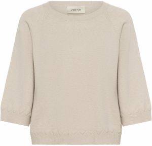 Cream Sveter 'Dela'  béžová
