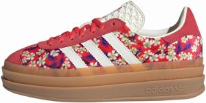 ADIDAS ORIGINALS Tenisky 'Gazelle Bold x Liberty London'  zelená / fialová / svetločervená / biela