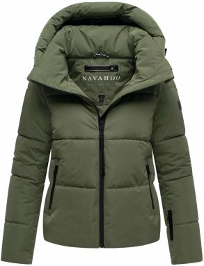 NAVAHOO Zimná bunda 'Frostherz XIV'  zelená