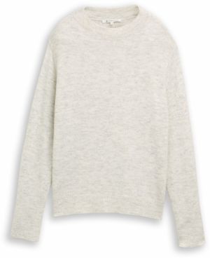 TOM TAILOR DENIM Sveter  nebielená