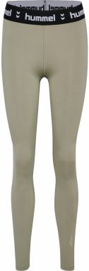 Hummel Športové nohavice 'PULSE'  kaki / čierna / biela