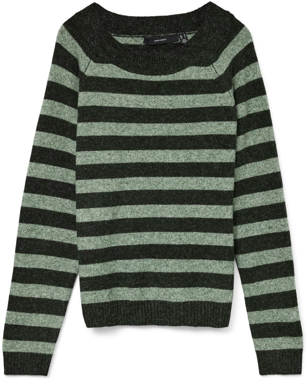 VERO MODA Sveter 'VMDoffy'  jedľová / pastelovo zelená