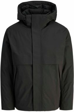 JACK & JONES Zimná bunda 'JPRCCMOON'  čierna
