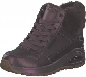SKECHERS Šnurovacie členkové čižmy 'UNO RUGGED'  baklažánová