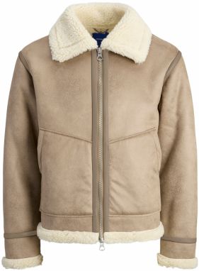 JACK & JONES Prechodná bunda 'JORLIVERPOOL'  tmavošedá