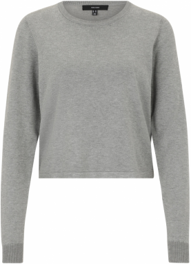 Vero Moda Tall Sveter 'VMSILJE'  sivá melírovaná