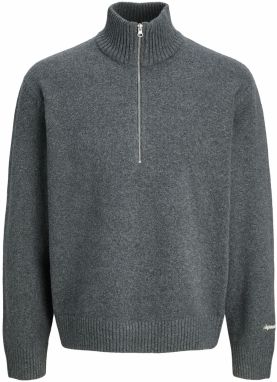 JACK & JONES Sveter 'JORNORREBRO'  tmavosivá