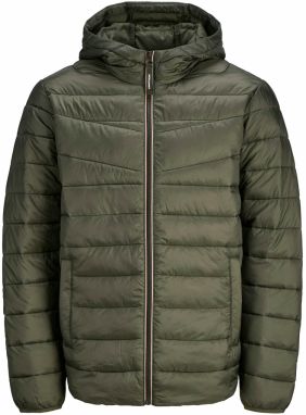 JACK & JONES Prechodná bunda 'JJWEST'  tmavozelená