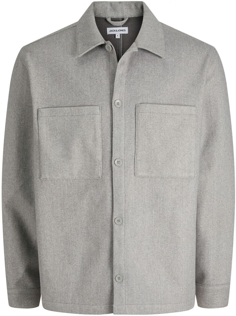JACK & JONES Košeľa 'JJJERRY'  sivá