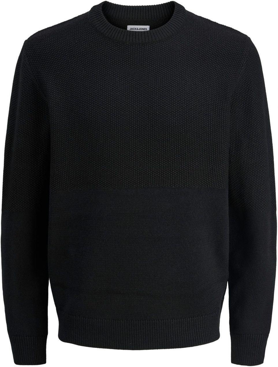 JACK & JONES Sveter 'JJCARL'  čierna