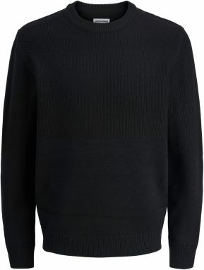 JACK & JONES Sveter 'JJCARL'  čierna