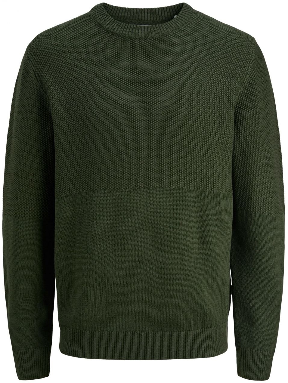 JACK & JONES Sveter 'JJCARL'  tmavozelená