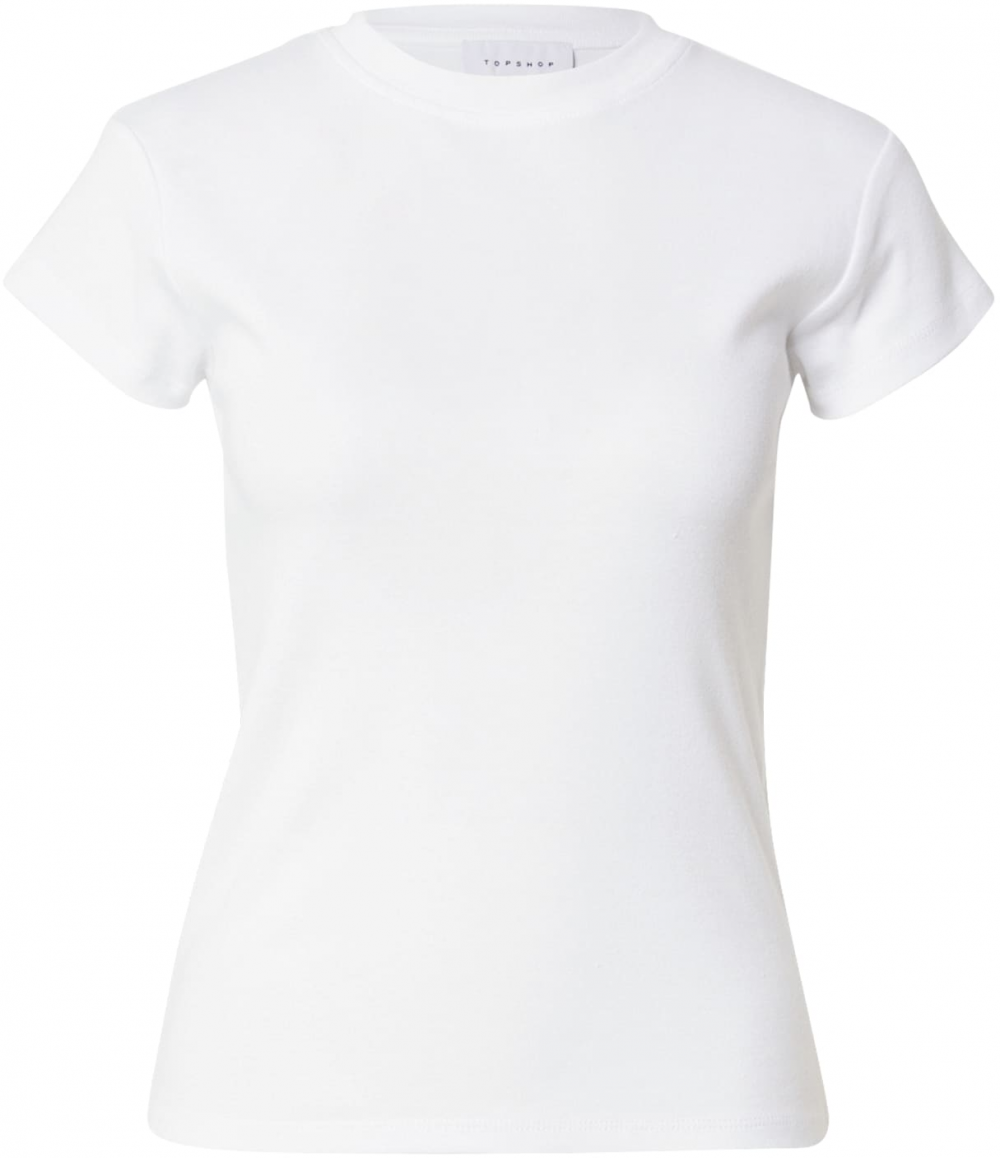 TOPSHOP Tričko 'EVERYDAY'  biela