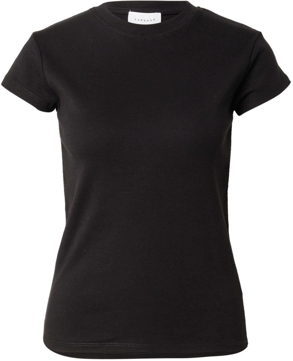 TOPSHOP Tričko 'Everyday'  čierna