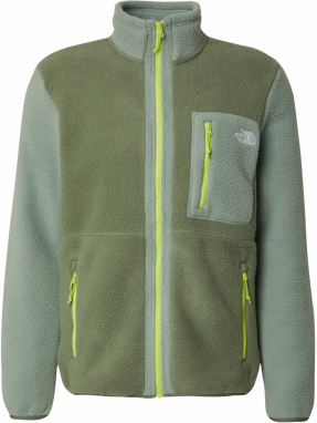 THE NORTH FACE Funkčná flisová bunda 'Yumiori'  zelená / pastelovo zelená