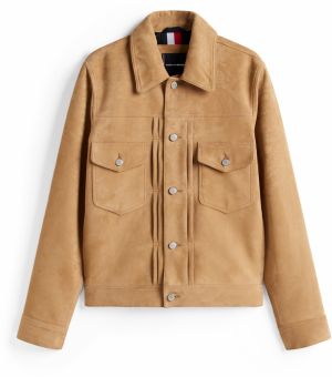 TOMMY HILFIGER Prechodná bunda  kapučíno