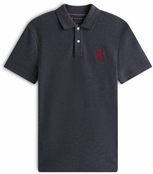 TOMMY HILFIGER Tričko  námornícka modrá / červená