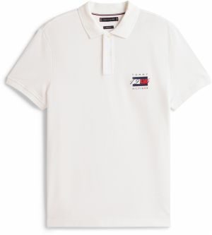 TOMMY HILFIGER Tričko  námornícka modrá / červená / biela