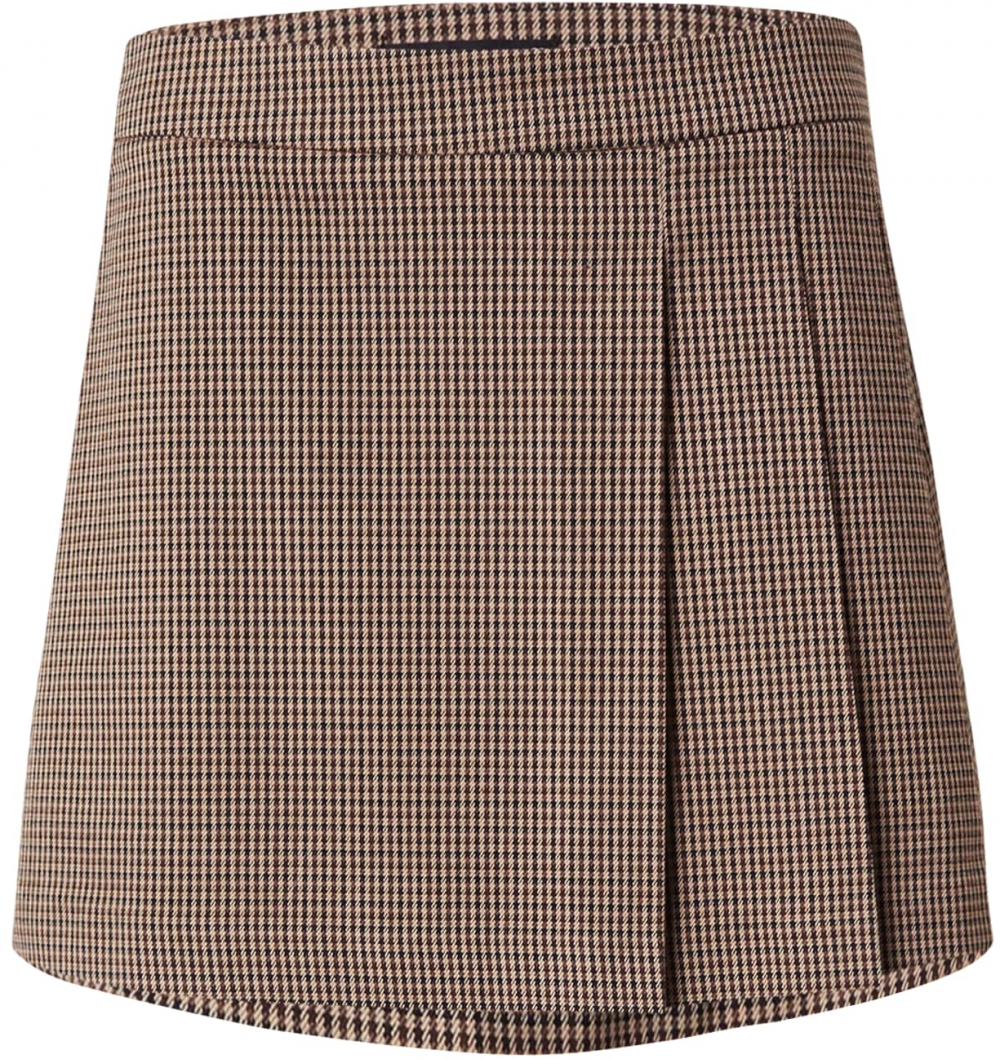 Gina Tricot Sukňa  béžová / hnedá / čierna