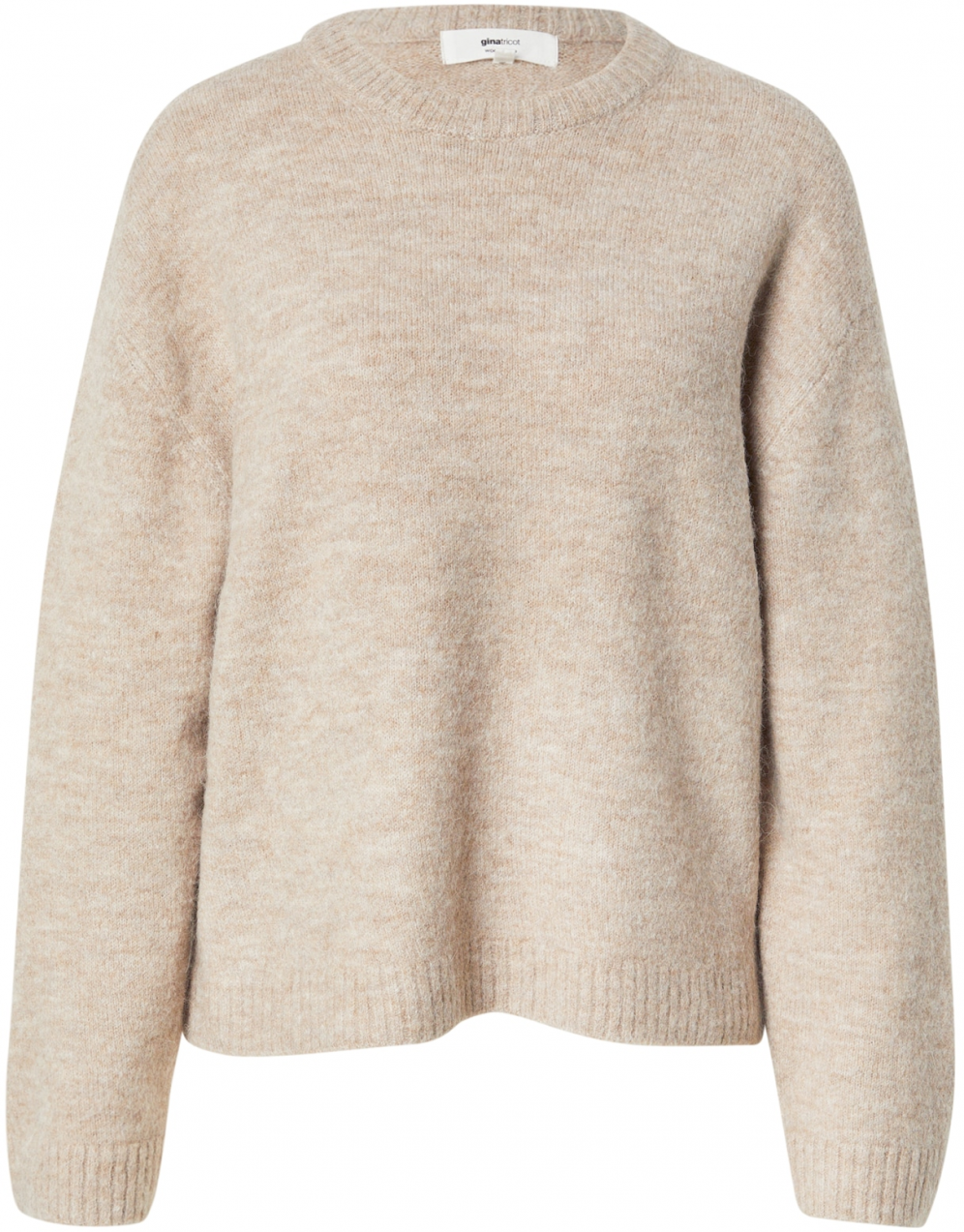 Gina Tricot Sveter  béžová melírovaná