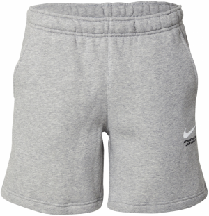Nike Sportswear Nohavice  svetlosivá / biela