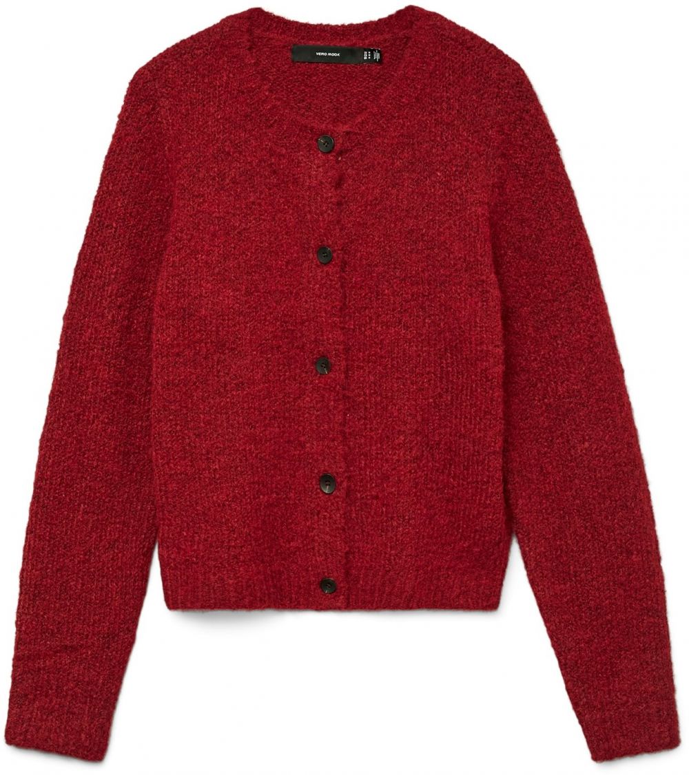 VERO MODA Kardigán 'VMNovah'  bordová