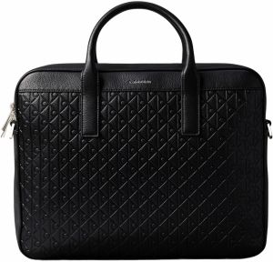 Calvin Klein Taška na notebook  čierna