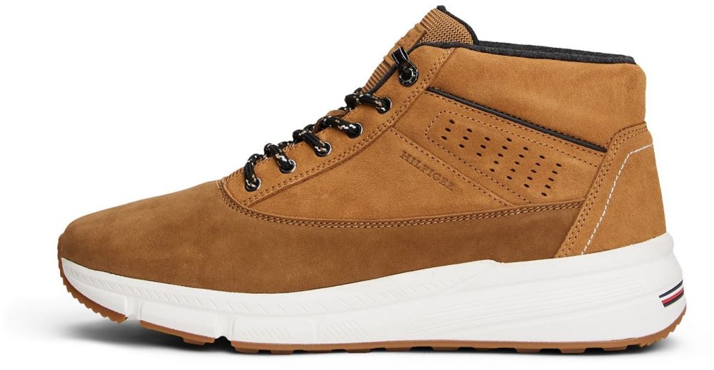 TOMMY HILFIGER Šnurovacie čižmy  hnedá