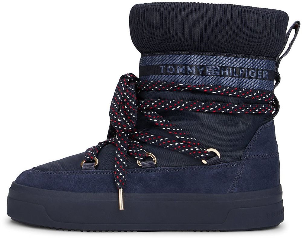 TOMMY HILFIGER Snehule  námornícka modrá