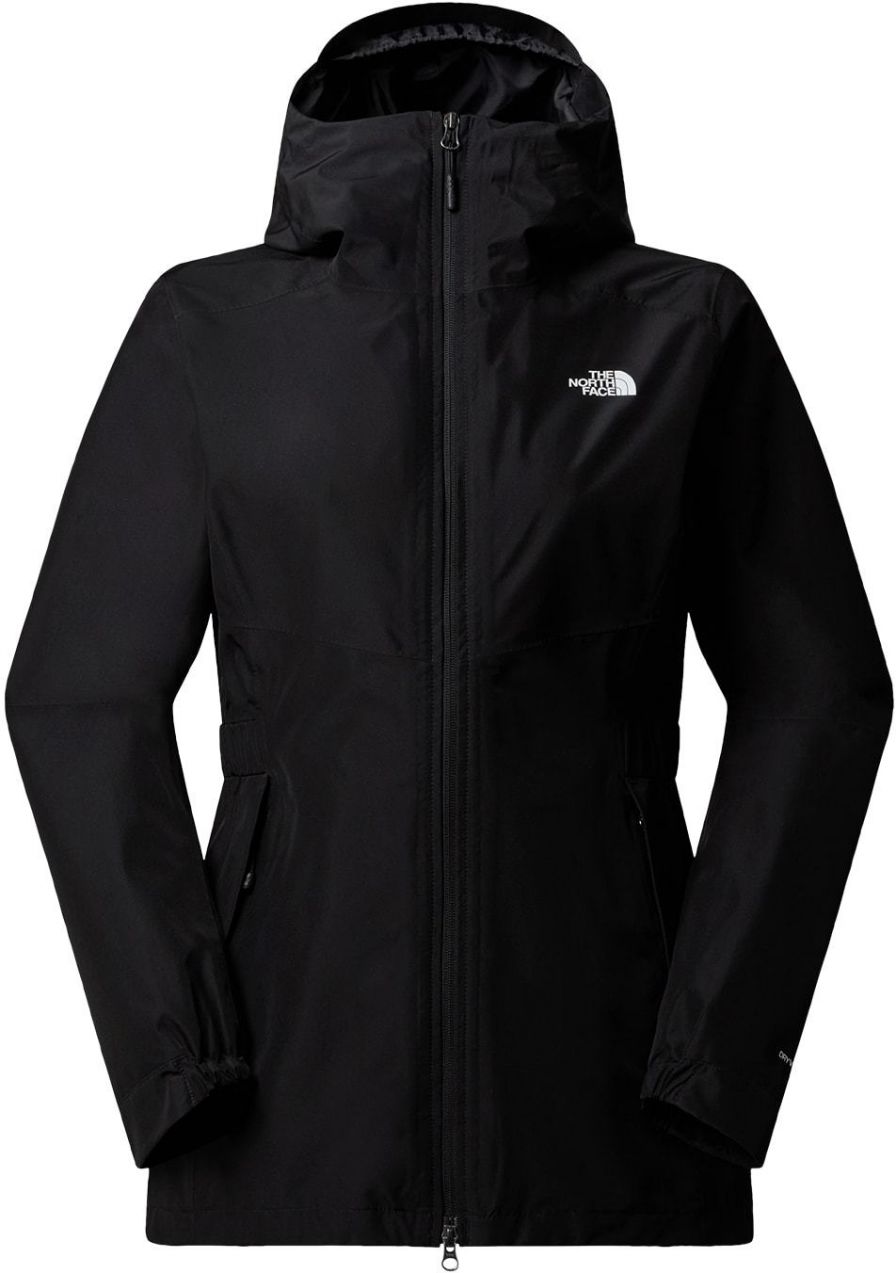 THE NORTH FACE Outdoorová bunda 'Hikesteller'  čierna / biela