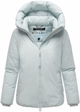 NAVAHOO Zimná bunda 'Blütenlicht'  pastelovo modrá