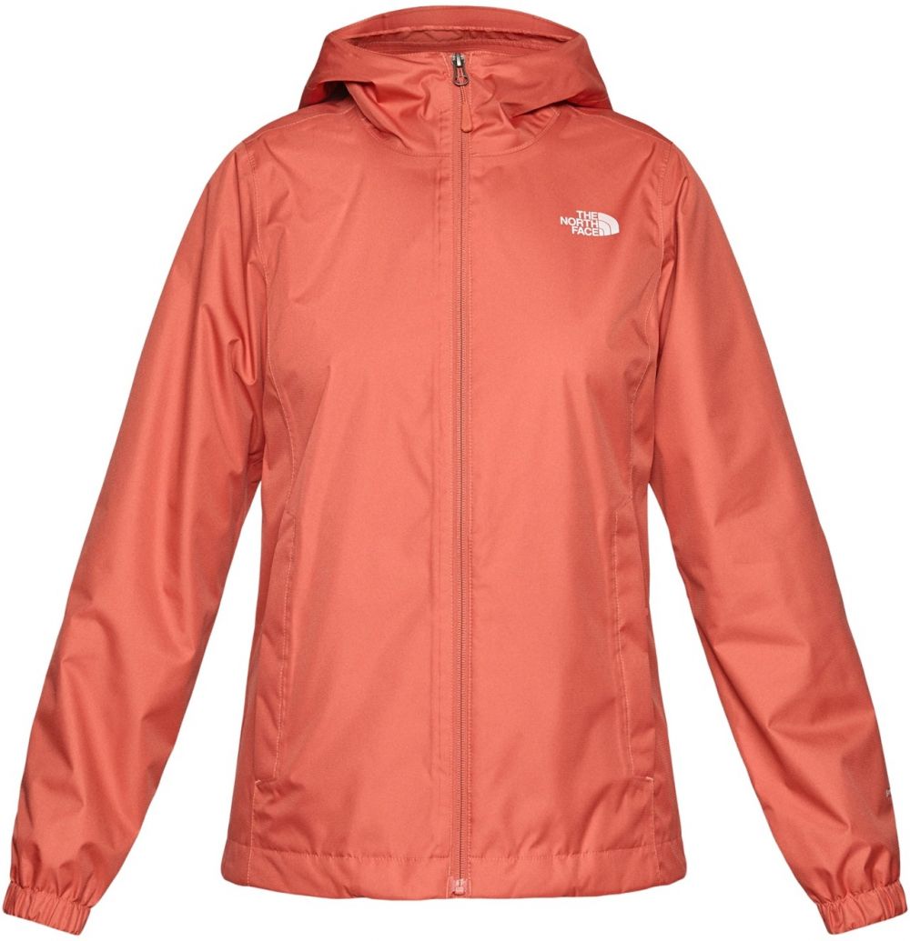 THE NORTH FACE Outdoorová bunda 'Quest'  hrdzavo červená / biela