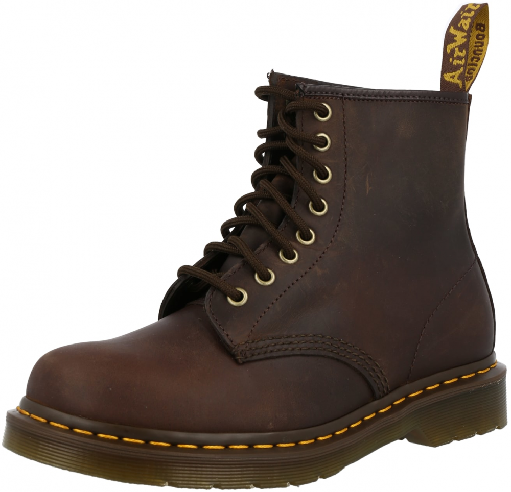 Dr. Martens Šnurovacie čižmy '1460 Crazy Horse'  čokoládová