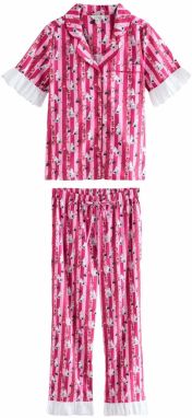 Cath Kidston Pyžamo 'Mumins'  ružová / ružová / čierna / biela
