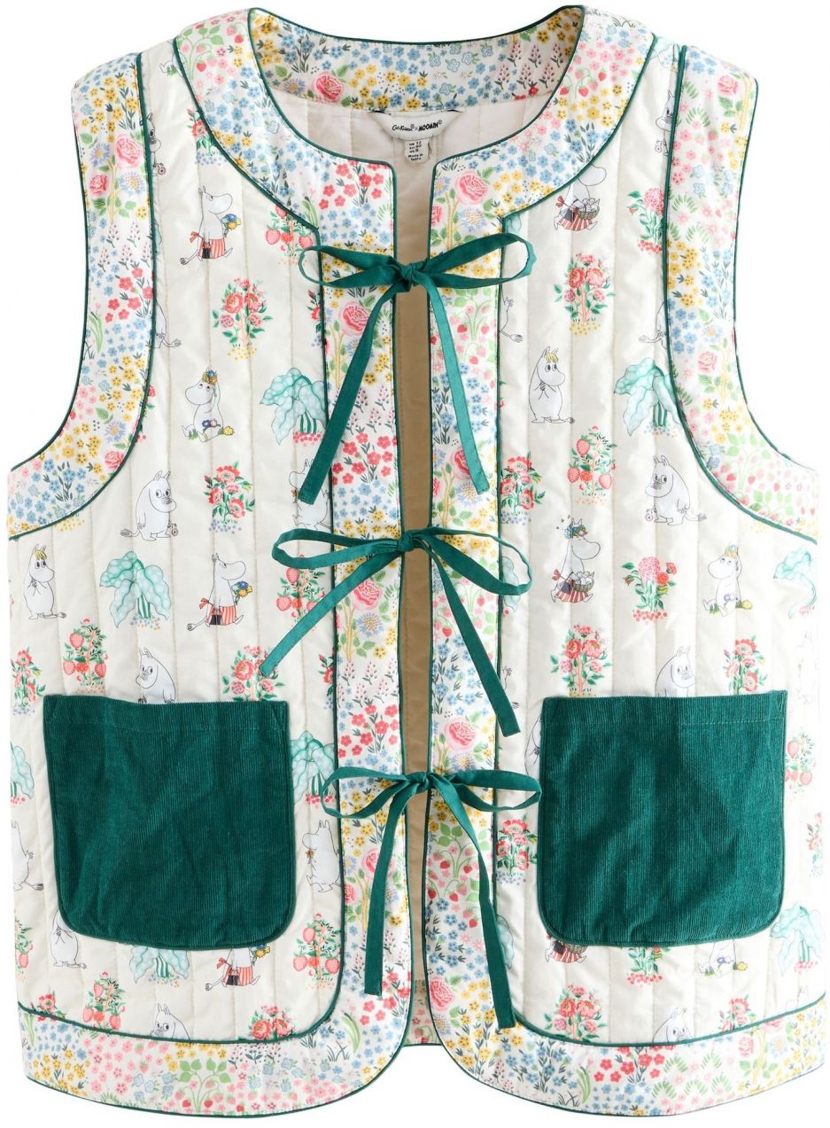 Cath Kidston Vesta 'Mumins'  nebielená / modrá / hnedá / zelená