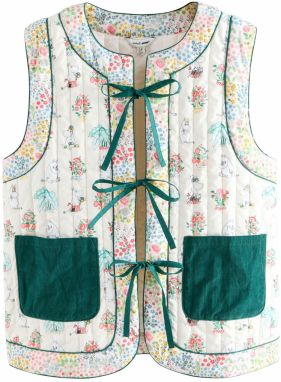 Cath Kidston Vesta 'Mumins'  nebielená / modrá / hnedá / zelená
